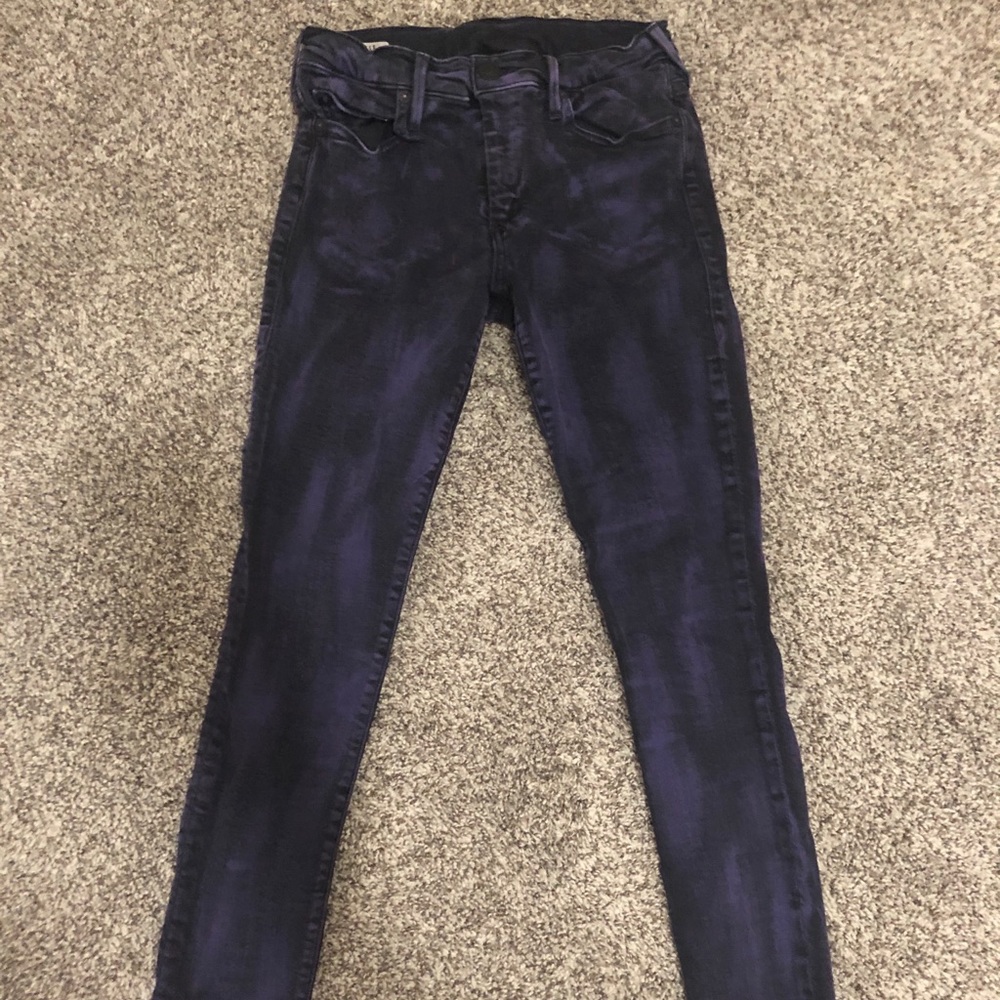 True Religion Deep Plum Halle Jeans